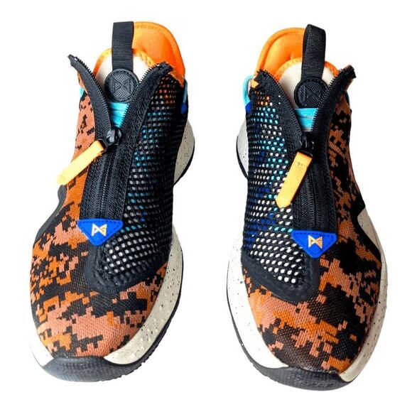 NIKE PG 4 'Digi Camo' Basketball Shoes Size 10 - Picture 4 of 9
